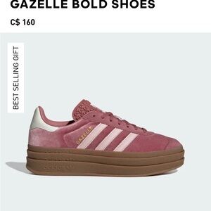 Adidas Gazelle bold shoe